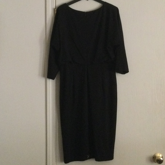 J. McLaughlin Tinley Black Knit Dress L NWT - Picture 3 of 16